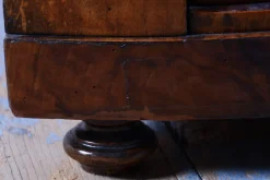 Pamono Biedermeier Corner Cabinet in Walnut, Austria, 1830s><noscript><img width=