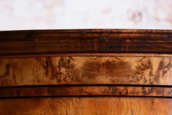 Pamono Biedermeier Corner Cabinet in Walnut, Austria, 1830s><noscript><img width=