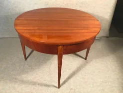 Outlet Pamono Biedermeier Demi-Lune Cherrywood Table, Germany, 1820s