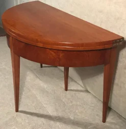 Outlet Pamono Biedermeier Demi-Lune Cherrywood Table, Germany, 1820s