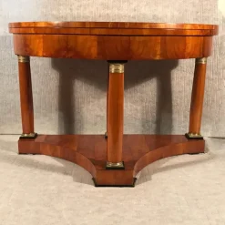 New Pamono Biedermeier Demi-Lune Table, 1810s