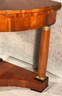 New Pamono Biedermeier Demi-Lune Table, 1810s