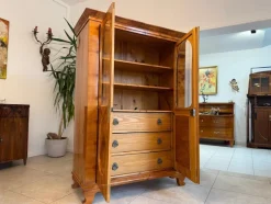 Sale Pamono Biedermeier Display Cabinet in Walnut