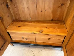 Pamono Biedermeier Display Cabinet in Oak><noscript><img width=