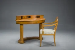 Hot Pamono Biedermeier Dressing Table and Armchair from Selva, Italy, Set of 2