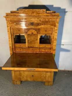 Pamono Biedermeier Secretaire in Birch, 1820> Secretaires