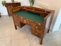 Pamono Biedermeier Secretaire in Walnut><noscript><img width=