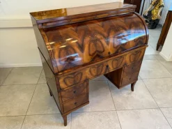 New Pamono Biedermeier Secretaire in Walnut
