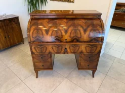 New Pamono Biedermeier Secretaire in Walnut