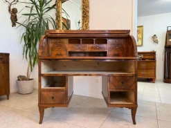 New Pamono Biedermeier Secretaire in Walnut