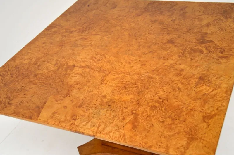 Pamono Biedermeier Swedish Birch & Ebony Coffee Table, 1840s> Coffee & Side Tables