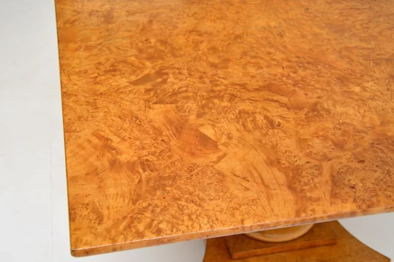 Pamono Biedermeier Swedish Birch & Ebony Coffee Table, 1840s> Coffee & Side Tables