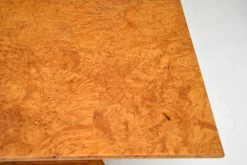 Pamono Biedermeier Swedish Birch & Ebony Coffee Table, 1840s><noscript><img width=