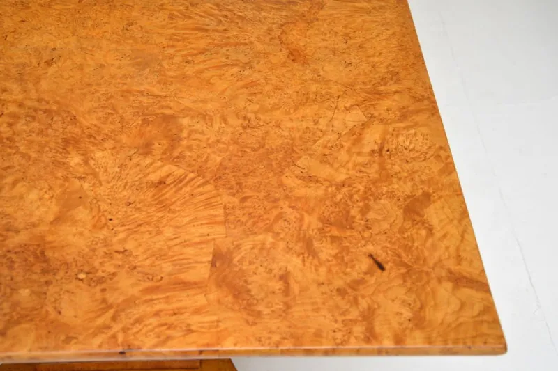 Pamono Biedermeier Swedish Birch & Ebony Coffee Table, 1840s> Coffee & Side Tables