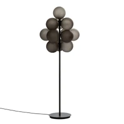 Pamono Big Smoky Grey Acetate Black Stellar Grape Floor Light by Pulpo> Floor Lamps
