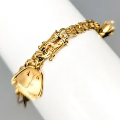 Online Pamono Bismarck Bracelet in Gold with Charms