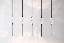 Outlet Pamono Black + Gold Il Pezzo 12 Long Pendant by Il Pezzo Mancante