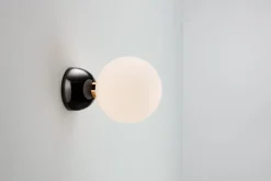Pamono Black Aballs A Wall Lamp by Parachilna><noscript><img width=