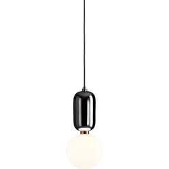 Online Pamono Black Aballs T Pe Pendant Lamp by Parachilna