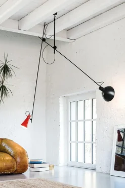 Pamono Black and Black Cinquanta Suspension Lamp by Vittoriano Viganò for Astep><noscript><img width=