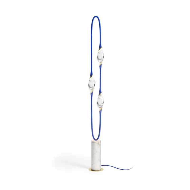 Outlet Pamono Black and Gold Il Pezzo 12 Floor Lamp by Il Pezzo Mancante