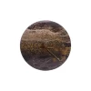 Clearance Pamono Black and Gold Marble Wall Clock by Euromarmi Store