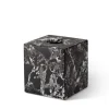 Outlet Pamono Black and White Marble Square Tissue Box by Royal Bee Design