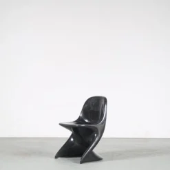Pamono Black Casalino Children's Chair by Alexander Begge for Casala, Germany, 2000s> Children's Chairs