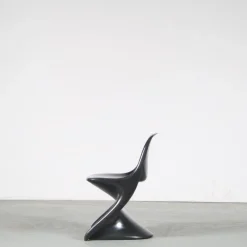 Pamono Black Casalino Children's Chair by Alexander Begge for Casala, Germany, 2000s><noscript><img width=