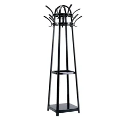 Online Pamono Black Coat Rack by Koloman Moser