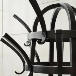 Online Pamono Black Coat Rack by Koloman Moser