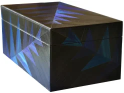 Online Pamono Black Fern Straw Marquetry Box by Violeta Galan
