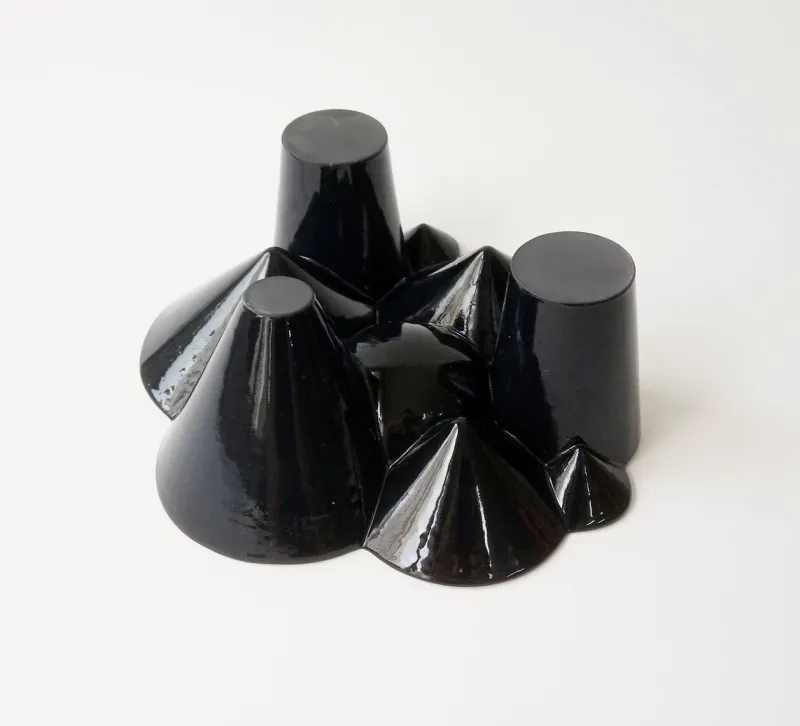 Pamono Black Futuristic Punk Red-Sea Creature Morphology B by Gilli Kuchik & Ran Amitai, 2016> Tabletop