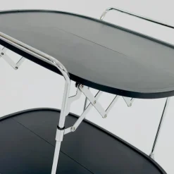 Pamono Black Gastone Dolly Trolley Bar Cart by Antonio Citterio and Oliver Low for Kartell><noscript><img width=