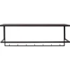 New Pamono Black Grid Coat Hanger by Kristina Dam Studio