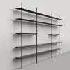 Pamono Black Hypostyla System 6 by Oscar Tusquets & Lluis Clotet for BD Barcelona> Storage
