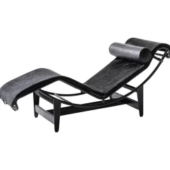 Sale Pamono Black LC4 Chaise Longue by Le Corbusier, Pierre Jeanneret & Charlotte Perriand for Cassina