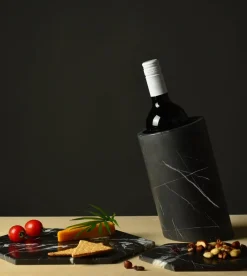 Pamono Black Marble Angled Wine Cooler from Kiwano Concept><noscript><img width=