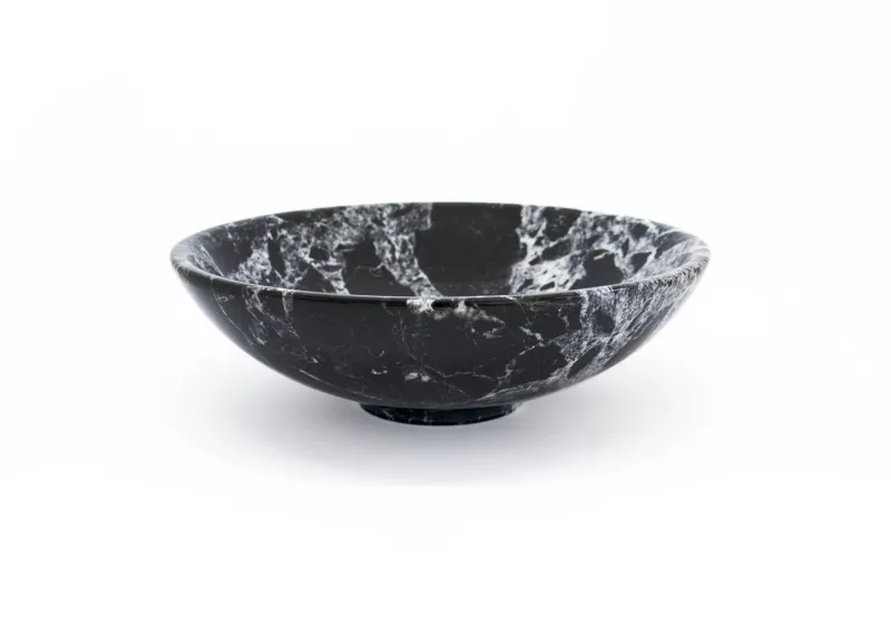 Clearance Pamono Black Marble Bowl from FiammettaV Home Collection
