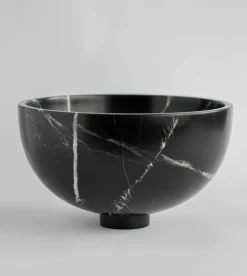 Pamono Black Marble Fruit Bowl from Kiwano Concept> Tabletop|Bowls