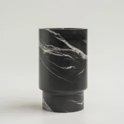 Pamono Black Marble Vase Wine Cooler from Kiwano Concept> Tabletop|Ice Buckets & Wine Coolers