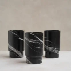 Pamono Black Marble Vase Wine Cooler from Kiwano Concept><noscript><img width=