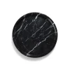 Pamono Black Marquina Marble Round Tray by Royal Bee Design> Tabletop|Trays
