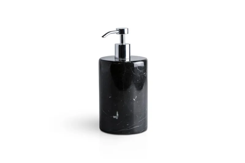 Outlet Pamono Black Marquina Marble Soap Dispenser from Fiammettav Home Collection