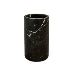 Clearance Pamono Black Marquina Marble Utensil Holder from Fiammettav Home Collection