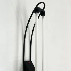 Pamono Black Neon Wall Lamp by Gian N. Gigante for Zerbetto, 1980s><noscript><img width=