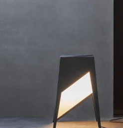 Best Pamono Black Oak Luise Little Floor Lamp by Matthias Scherzinger