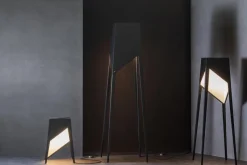 Best Pamono Black Oak Luise Little Floor Lamp by Matthias Scherzinger