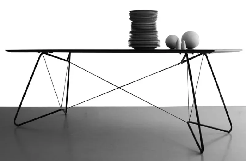 Online Pamono Black Oas Table 200 by OK Design