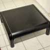 Sale Pamono Black Orsay Table and Chair by Gae Aulenti for Knoll International, 1970s, Set of 2